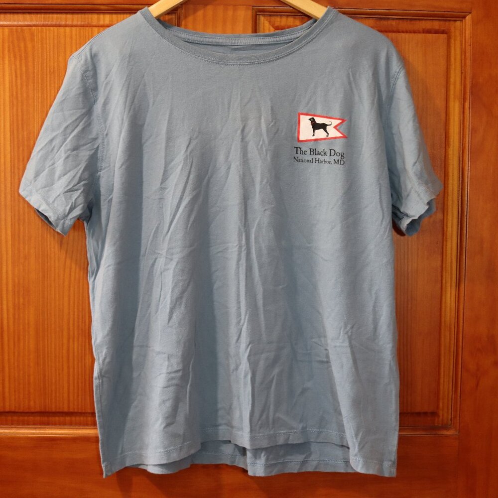 The Black Dog Nation Harbor MD Short Sleeve T-Shirt LG